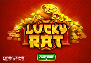 Realtime Gaming line - up nieuwe Slot Lucky Rat