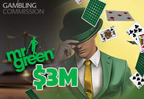 Mr. Green dekt 3 miljoen dollar voor omissie regelgeving