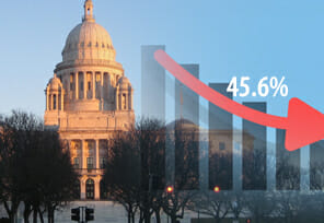 Rhode Island Wedden Daalt 45,6% In Maart