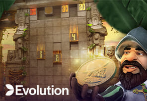 Evolution Gaming levert Gonzo ' s Treasure HuntTM, het mengen van Slot en Live Casino elementen