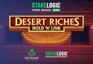 Stakelogic nodigt spelers uit om Tempel in woestijn Riches te bezoeken Hold' N ' Link