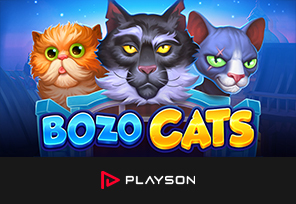 Ontdek het geheime leven van harige vrienden in Playson ' s nieuwste titel-Bozo Cats