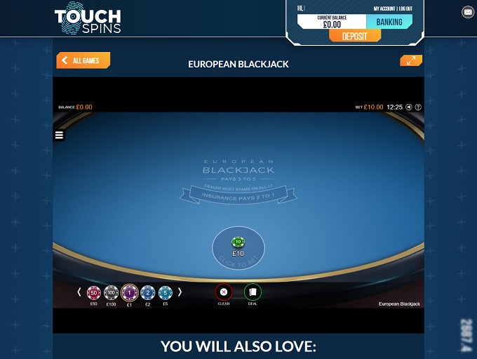 TouchSpins Spel 3