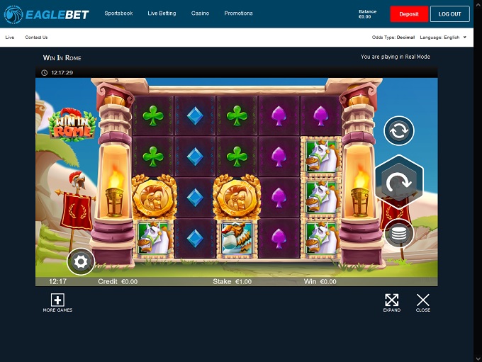 EagleBet Casino Nieuwe Spel1