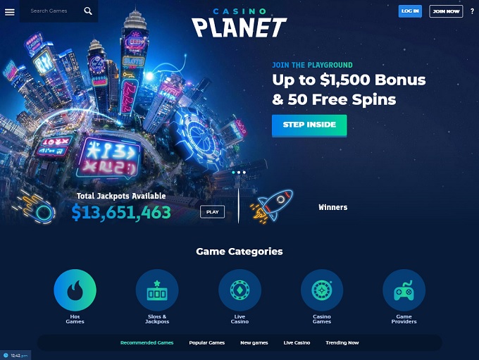 Casino Planet 07.12.2022. HP