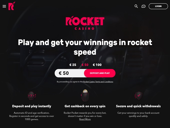Rocket casino hp