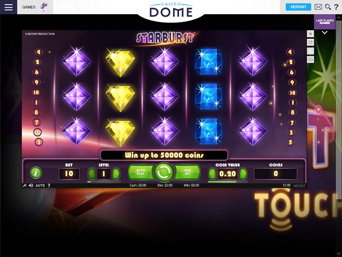 Casino Dome Spel1