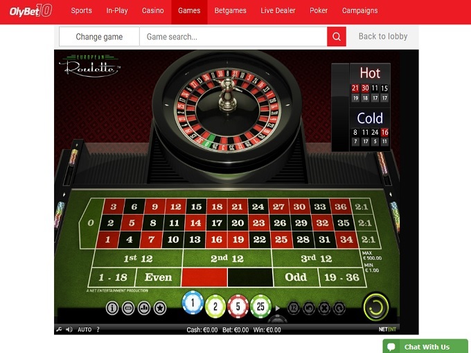 OlyBet Casino 21.02.2020 Spel 3