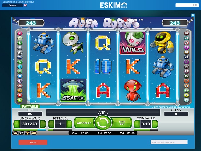 Eskimo Casino Spel 1