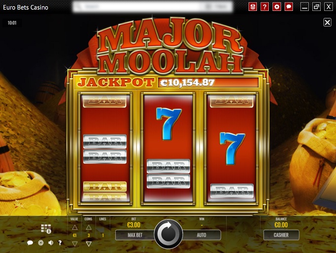 EuroBets Casino 31.01.2022. Spel1