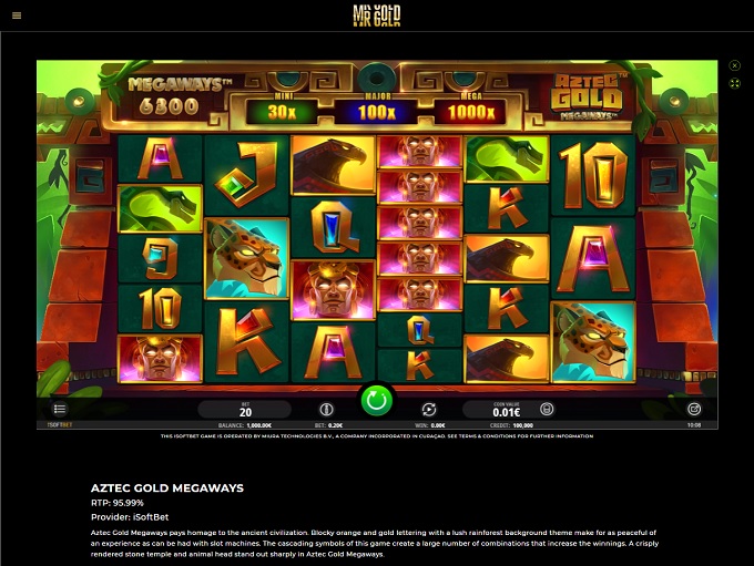 Mr Gold Casino Spel 1