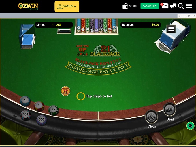 Ozwin Casino 16.06.2022. Spel 3