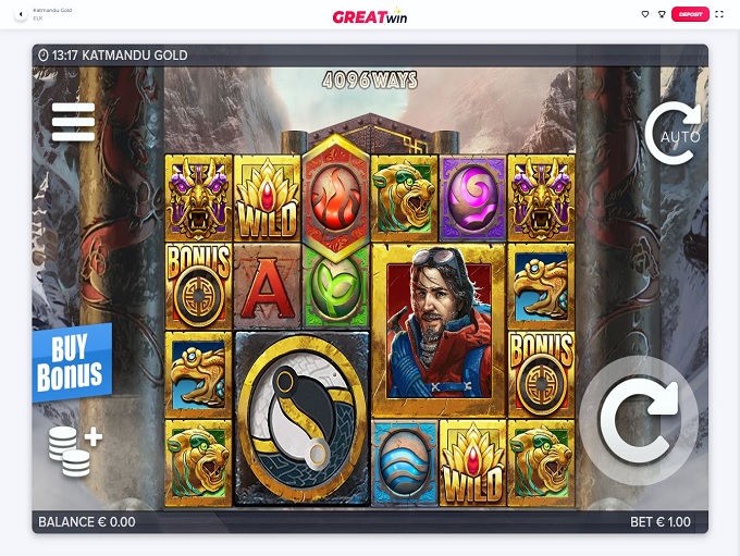 GREATwin Casino Spel 1