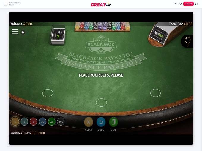 GREATwin Casino Spel 3