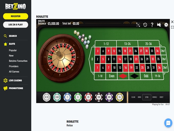 Betzino Casino 11.01.2023. Game3