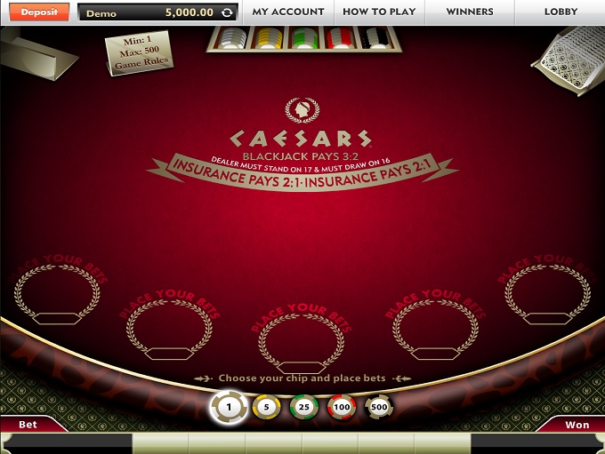 Caesars Casino spel 3